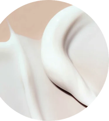 Texture crème préparée avec le Mini-Lab