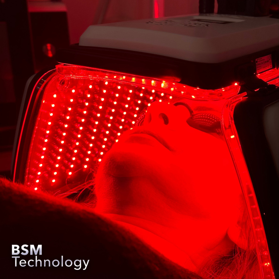 Traitement Visage photothérapie LED avec intelligence artificielle BSM Technology